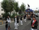 2013 大阪 城東だんじりまつり 地車 Float, Low cart 400.wmv