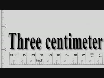 【鏡音リン】サンセンチメーター【オリジナル曲】