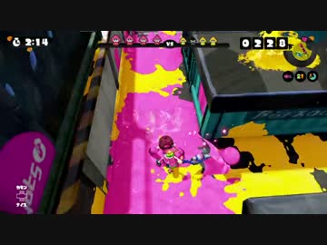 【スプラトゥーン】　パブロ奈美恵VS実況者軍団　part1 【ニコ生】