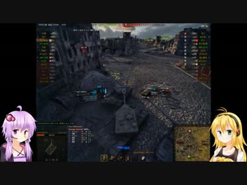 【WoT】Noobなゆかりんとマキマキの World of Tanks実況？プレイpart15