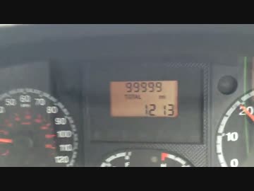 【 祝！】　愛車の走行距離が100,000マイル達成の瞬間！