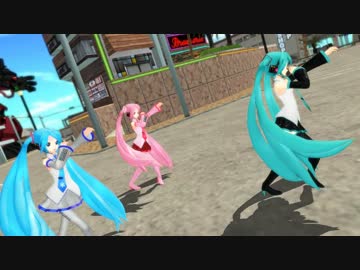 【MMD】初音ミク1052Midで「Freely Tomorrow」【配布5周年】