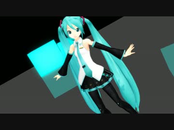 【MMD】初音ミク1052Midで「プラチナ」-shin'in future Mix-【配布5周年】