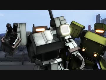 【MMDオリメカ】ガンキャリアーとランドホークでLUVORATORRRRRY！