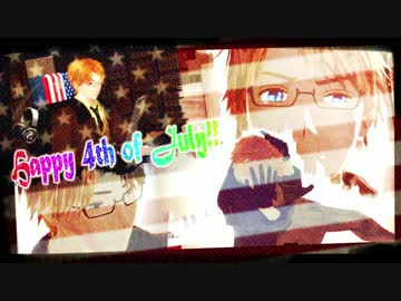 【APヘタリアMMD】めり誕☆2015【モデル配布終了】
