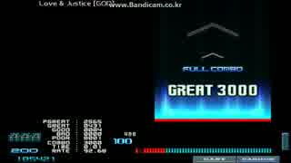 【BMS】★24 Love &amp; Justice [GOD] (player. 0133)