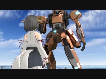 【MMD艦これ】ニュードと指導艦霧島vol.1