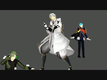 【MMD刀剣乱舞】著古墓の踊り【鶴丸国永・鶯丸・一期一振】