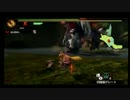 【MH4G】ツインチェーンソー　VS　ジンオウガ亜種　リベンジマッチpart2