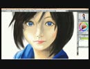 写真模写でエリザベス描いてみた
