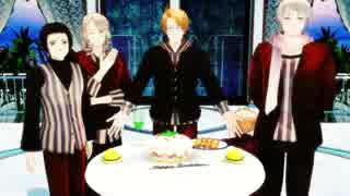 【APヘタリアMMD】米英中心で一騎当千【メリ誕2015】