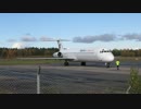 MD-82 startup