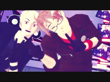 【APヘタリアMMD】プーとメリカでオツキミリサイタル