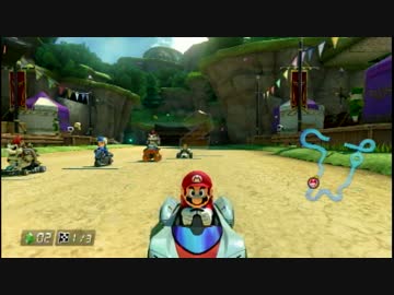 赤い彗星がぼそぼそ実況するマリオカート８【part84】