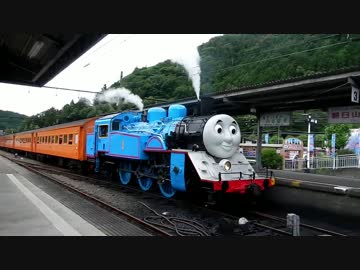 バイクで川根路走ってみた（トーマスもあるよ）