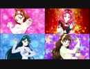 Go!プリンセスプリキュア　変身シーン4人比較（BGM合わせ）