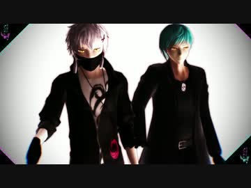 【MMD刀剣乱舞】　LUVORATORRRRRY!　【一+鳴】