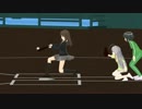 【MMD】まゆ凛野球対決！【モーション配布】