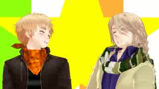 【APヘタリアMMD寸劇】仲のいいドーヴァーで漫才【紙芝居】
