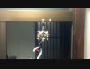 今日は雨だったので傘を振らせてみた（unit.maker）