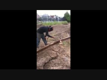 電車のレールを溶断した結果ｗｗｗｗｗｗ