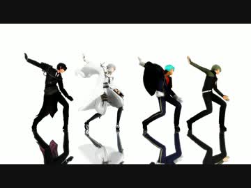 【MMD刀剣乱舞】　TikTok　【鶯・燭・鶴・一】 　※固定カメラ