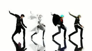 【MMD刀剣乱舞】　TikTok　【鶯・燭・鶴・一】 　※固定カメラ