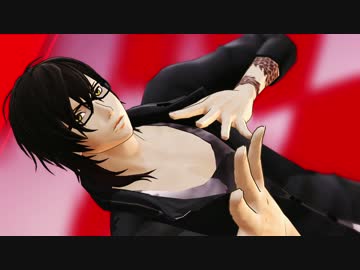 【MMD刀剣乱舞】PiNK CAT【大倶利伽羅・燭台切光忠】音ズレ修正版