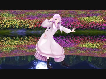 【MMD】割烹着結月ゆかりでぶれないアイで