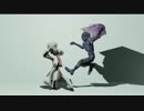 【3DCG】戦闘シーンテスト（＋スローver.）
