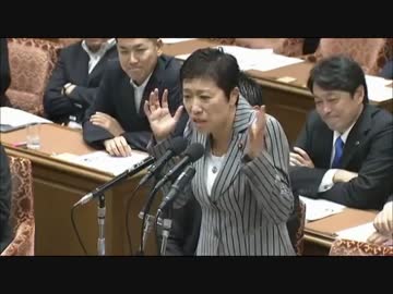 辻元 ｢ザハ案を押切ろうとしてる｣安倍首相 ｢決定したのは民主政権｣