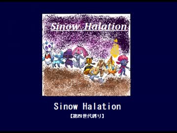【POKELOID】Sinow halation【ポケライブ!/シンオウ縛り】