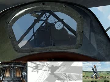 【Rise of Flight】Hanriot HD.1でMultiplayer【バーチャルサラウンド】