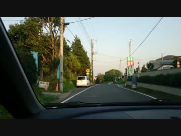 【車載】 安食のあたりでSO-02Gテスト