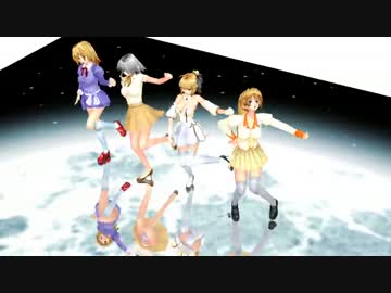 【MMD】ミニスカ4姉妹  [ pocker face ]