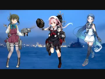 艦娘と同じ名を持つ護衛艦等を見てきた♪（関門海峡2015.7.11）