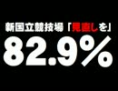 新国立競技場「見直しを」82.9％について。- 2015.07.12
