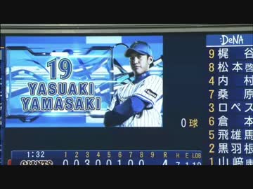 【DeNAx巨人】2015.7.13 山崎康晃 全ピッチング【ノーカット】