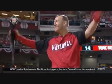 MLBホームランダービー2015 決勝戦 Frazier VS. Pederson
