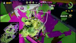 【プレイ動画】スプラトゥーン ガチヤグラ番外編 A【ジェットSカスタム】