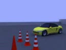 【blenderで】ビートにジムカーナをさせてみた【3DCG】