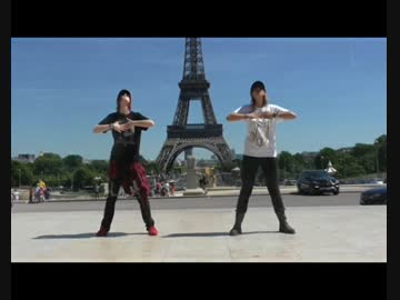 【かすけ & れいく鼠】Bad Apple ! In Paris - 踊ってみた
