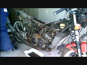 バイクに恋した　【解体編】２