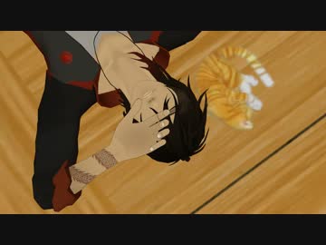 【MMD刀剣乱舞】続々・雨の日の大倶利伽羅さん