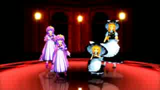 【東方MMD】ちびコンビにBad Apple!!踊ってもらった。【MMD】