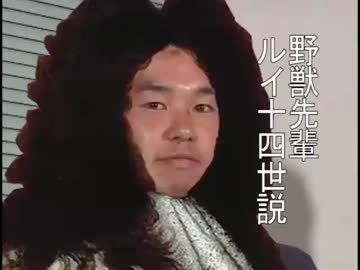 野獣先輩ルイ14世説