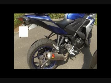 【YZF-R25】S-Y2R1-CUBSSフルエキ　空ぶかし&amp;走行動画【アクラポビッチ】