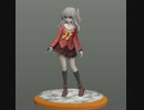 Charlotte (シャーロット)の友利奈緒フィギュア用デジタル原型作りました