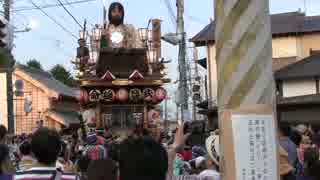 佐原の大祭【2015　夏】最終日　浜宿　のの字廻し