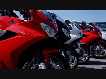 【VFR800】VFR17台でビーナスラインツーリング【股火鉢】